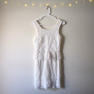 3/ $25 American Eagle Outfitters Casual White Dress